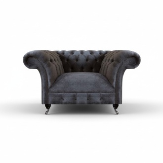 Chesterfield Sessel Sitz Möbel Luxus Polstersessel Wohnzimmer Einrichtung