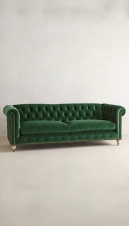 Chesterfield Sofa 2 SITZER Polster Designer Couchen Sofas Garnitur 2016-072 NEU