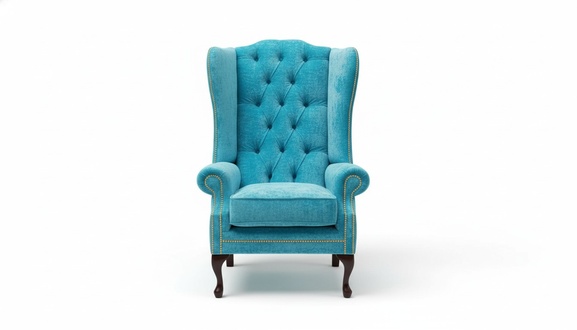 Chesterfield Sofa Sessel Couch Polster 1 Sitzer Textil Leder Ohrensessel Polster