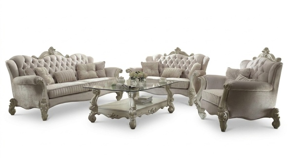 Chesterfield Sofagarnitur 3+2 Sitzer Set Design Sofa Polster Couchen Couch Luxus