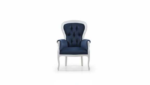 Chippendale Sessel Ohrensessel Sofa mit Fußhockern Set Hocker Klavierhocker Neu