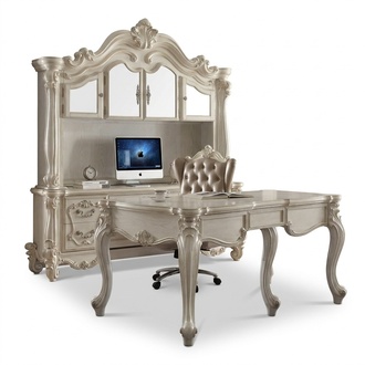 Computertisch mit Regalen Büro Schreibtisch Regal Sekräter Computer Tisch Neu