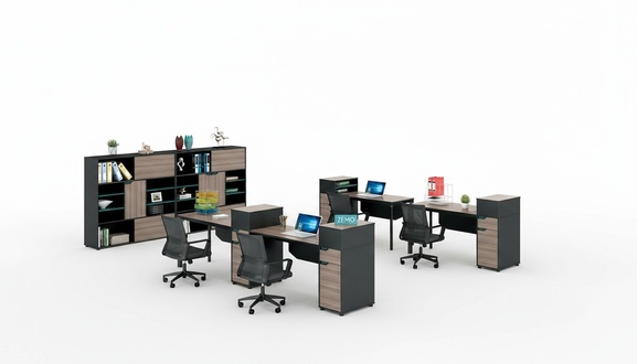 Computertisch Schreibtisch Tische Bürotisch Arbeitstisch Büro Tisch Holz Regal