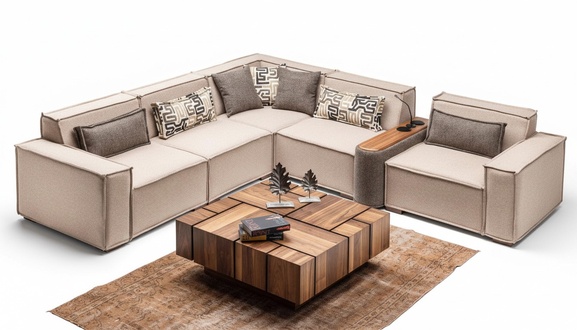 Couch Eckgarnitur Sofa Eckcouch Ecksofa Lounge Wohnraumsofa Polsterlandschaft