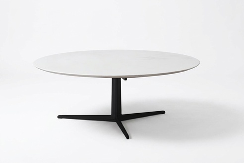 Couch Tisch Glas Sofa Beistell Designer Runde Tische Metall Italien Möbel