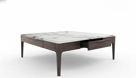 Couch Tisch Holz Sofa Beistell Design Tische Metall Italienische Möbel Marmor