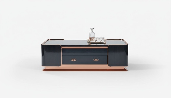 Couchtisch Holz Braun Edle Tische Modern Design Möbel Luxus Wohnzimmer Tisch