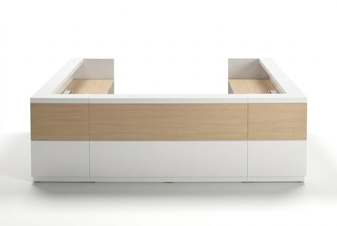 Counter Desk Büromöbel Rezeption Empfangstisch Theke Möbel Italien