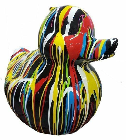 Abstrakte Deko Figur Statue Skulptur 60cm Figuren Statuen Skulpturen Ente