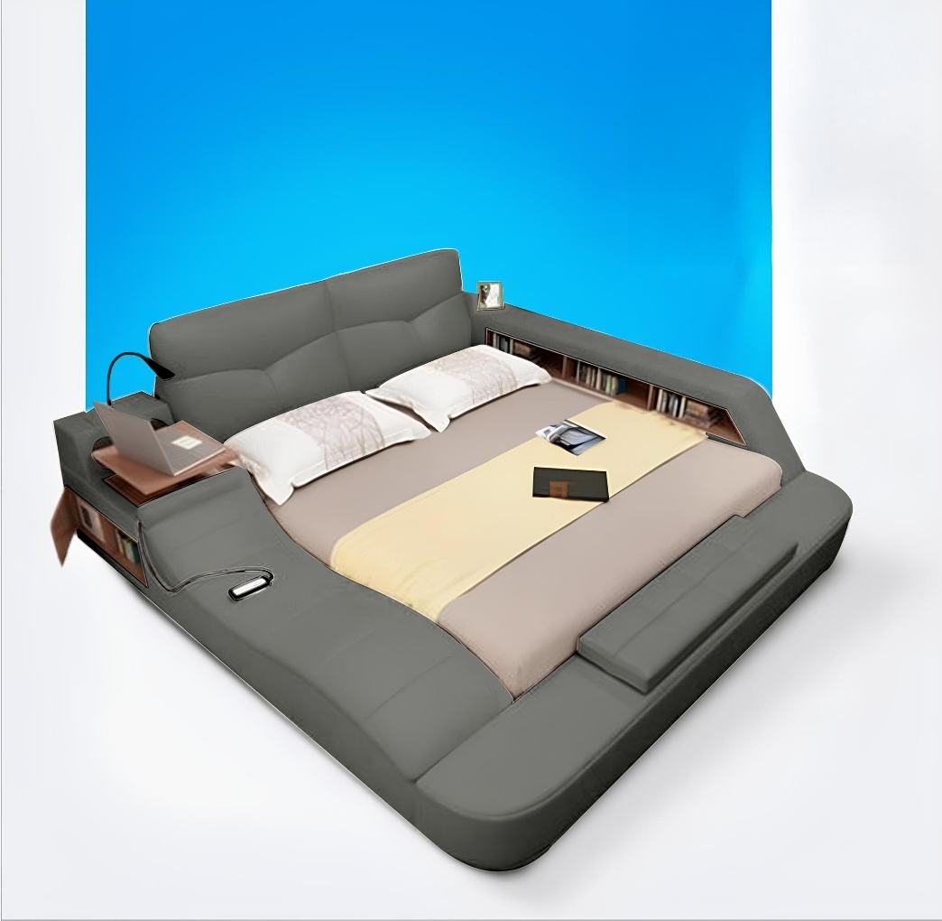 Luxus Textil Design Polster Betten Doppel Modernes Bett Ehe Exclusiv Sofort