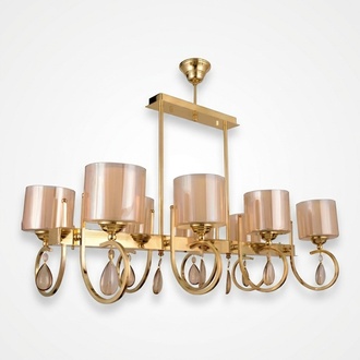 Decken Lampe Wohnzimmer Leuchte Luxus Luster Kronleuchter Lampen 50x75