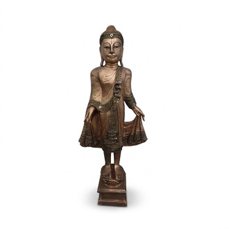 Deko Figur Statue Skulptur 89 cm Figuren Statuen Skulpturen Buddha malaysia B73