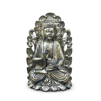 Deko Figur Statue Skulptur 50 cm Figuren Statuen Skulpturen Buddha Garten (B23)