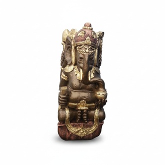 Deko Figur Statue Skulptur 68 cm Figuren Statuen Skulpturen Elefant Buddha (B69)