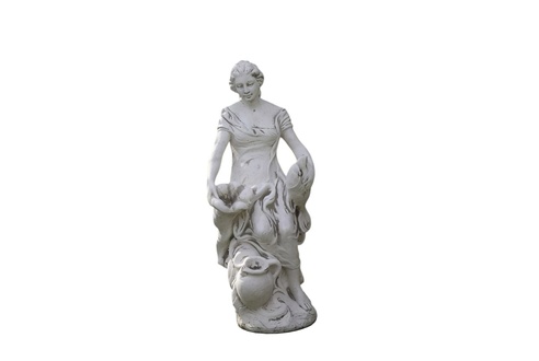 Dekoration Figur Frau Garten Designer Figuren Skulptur Skulpturen Statue