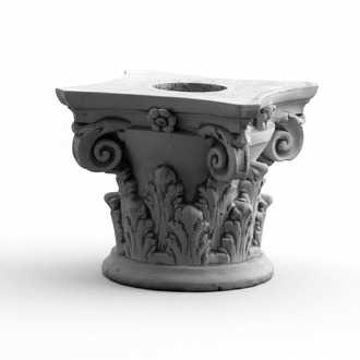 Dekoration Säule Säulen Stein Antik Römische Ständer Sockel Blumenständer