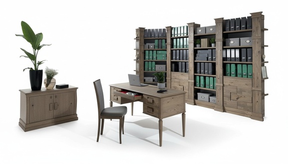 Schreibtisch Computertisch Büro Tische Office Wohnzimmer Kollektion Tisch Neu