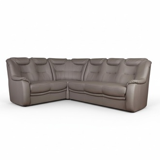Modernes Wohnzimmer-Set 2 luxuriöse weiche Sofas + 2 moderne weiße Sessel neu