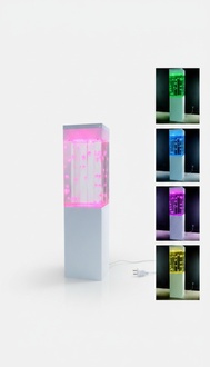 Design Aquarium Wassersäule Wasser Säule Dekoration Quallen Wasserwand Club Neu