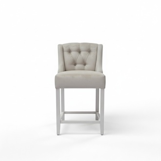 Design Barhocker Barstuhl Samt Stoff Barstühle Bar Hocker 4er Set Tresen Stühle