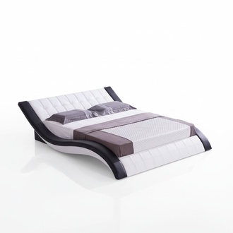 Design Bett Digital Sound USB Betten Luxus Schlafzimmer Möbel Leder Doppel Hotel