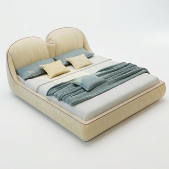 Design Betten Leder Bett Doppel Luxus Ehe Modernes Hotel Gestell Schlaf Zimmer