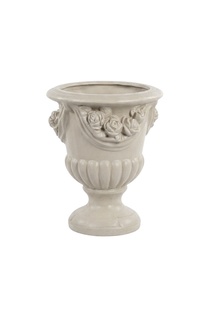 Design Blumentopf Top Pflanz Kübel Gefäß Töpfe Figur Kasten Skulptur