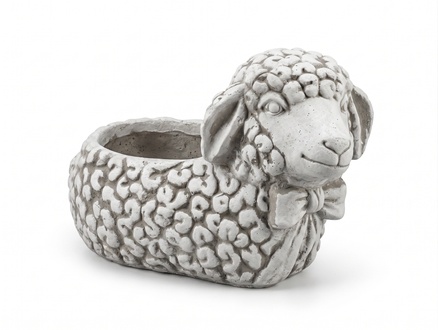 Design Blumentopf Top Planz Kübel Gefäß Töpfe Figur Gesicht Skulptur