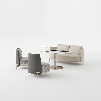 Design Couch Polster Garnitur Sofa Garnituren 3+2+2 Chesterfield Textil Sitz Neu