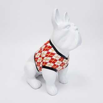 Design Dekoration Figur Hund aus Kunststoff Garten Skulptur Statuen 79 cm