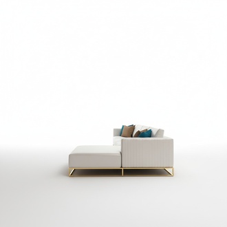 Design Ecke Ecksofa L-form Modern Sofas Ledersofa Couch Wohnlandschaft Sofa Sitz