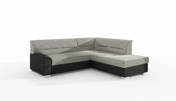 Design Ecksofa Schlafsofa Bettfunktion Couch Leder Textil Polster Sofas Neu