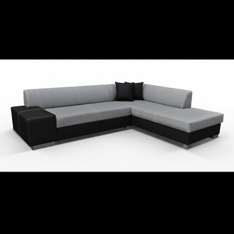 Design Ecksofa Schlafsofa Bettfunktion Couch Leder Textil Polster Sofas Neu 8984