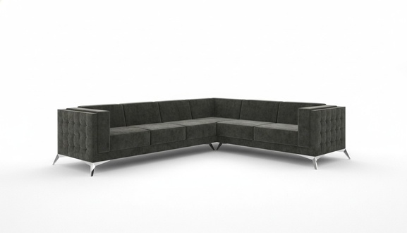 Design Esk Ecksofa L-form Modern Sofas Stoffsofa Couch Wohnlandschaft Sofa Sitz