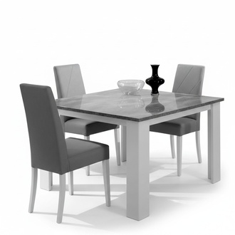 Design Esstisch Quadratischer Moderner Tisch Esszimmer Holz Tische Made in Italy