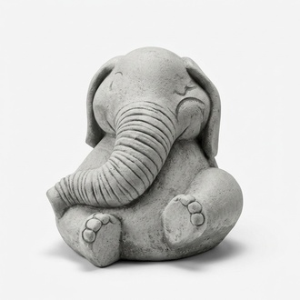 Design Figur Elefant Skulptur Figuren Skulpturen Statuen Statue Garten