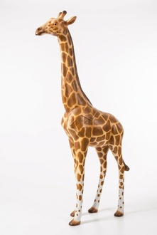 Design Giraffe Figur Statue Skulptur Figuren Skulpturen Garten Deko Zoo