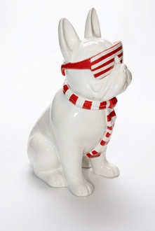 Design Hund Figur Statue Skulptur Figuren Skulpturen Dekoration Deko Neu 1