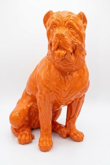 Design Hund Figur Statue Skulptur Figuren Skulpturen Dekoration Deko Neu 3
