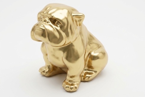 Design Hund Figur Statue Skulptur Figuren Skulpturen Dekoration Deko
