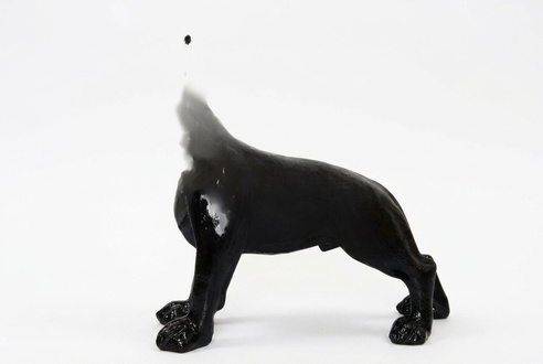 Design Hund Figur Statue Skulptur Figuren Skulpturen Dekoration Deko Neu