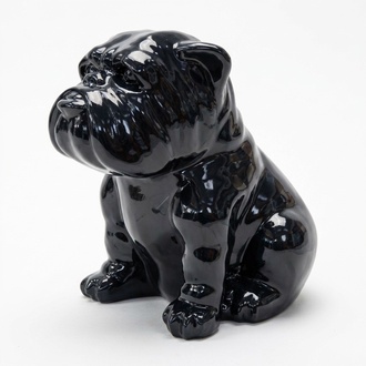 Design Hund Figur Statue Skulptur Figuren Skulpturen Dekoration Deko
