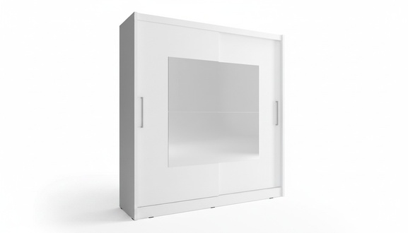 Design Kleider Schrank Schiebe Schränke Holz Schwebe Türen Kleiderschrank 180cm