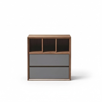 Design Kommode Anrichte Side Lowboard Schrank Regal Luxus Anstrakt