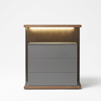 Design Kommode Beleuchtet Anrichte Side Lowboard Schrank Wohn Zimmer