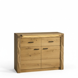 Design Kommode Kommoden Holz Anrichte Moderne Sideboard Hoch Schrank 116cm Neu