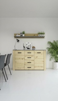 Design Kommode Möbel Sideboard Klassisch Wohnzimmer Holz Modern Luxus NEU