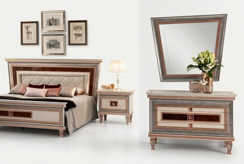 Design Kommode Schlafzimmer Schrank Kommoden Sideboard Möbel arredoclassic Holz