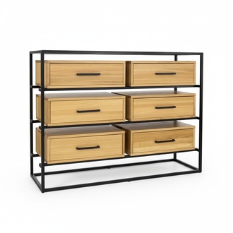 Design Kommode Schränke Kommoden Regal Schrank Regal Echtes Holz Side Low Board