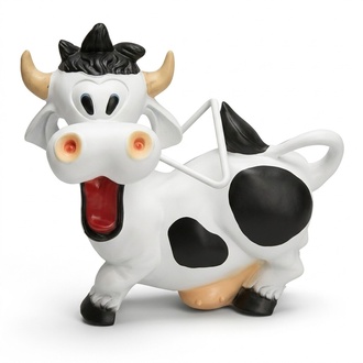 Design Kuh Figur Statue Skulptur Figuren Skulpturen Dekoration Deko C44